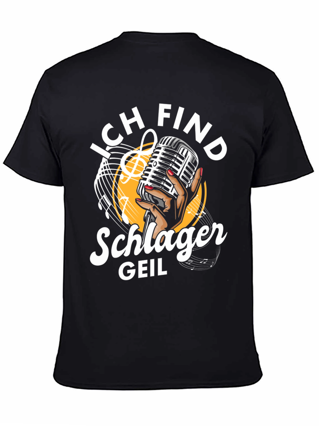 Schlager Geil T-Shirt - Music Lover Tee