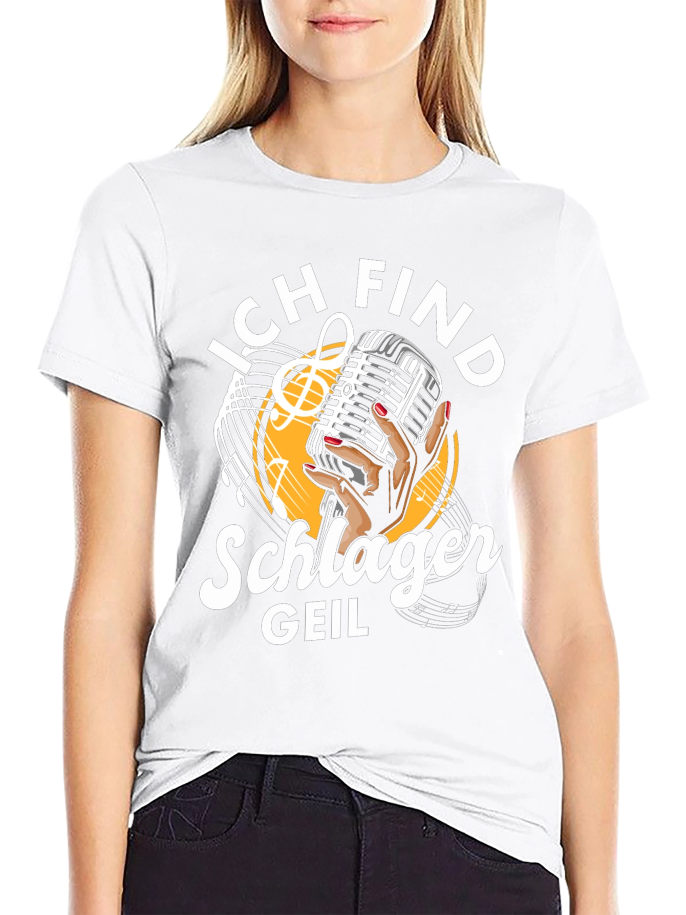 Schlager Geil T-Shirt - Music Lover Tee