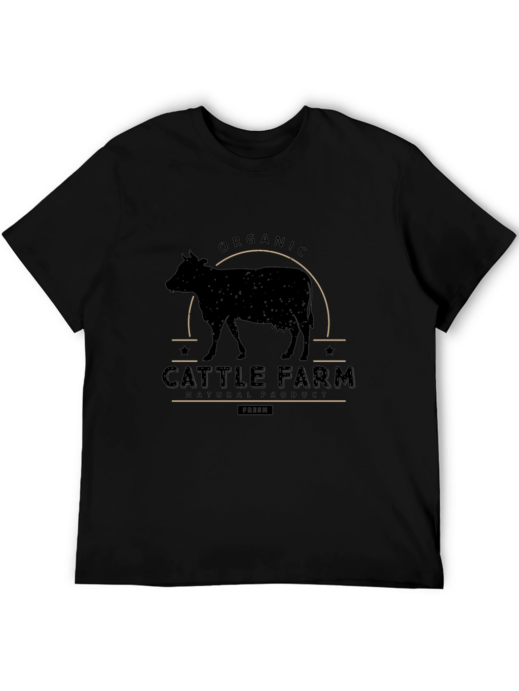 Organic Cattle Farm Graphic Tee