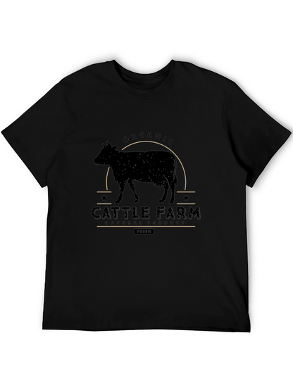 Organic Cattle Farm Graphic Tee