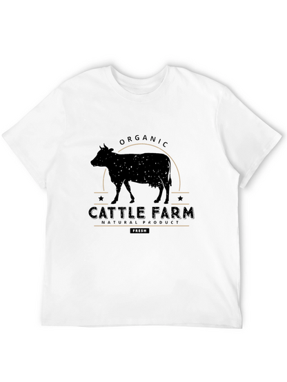 Organic Cattle Farm Graphic Tee