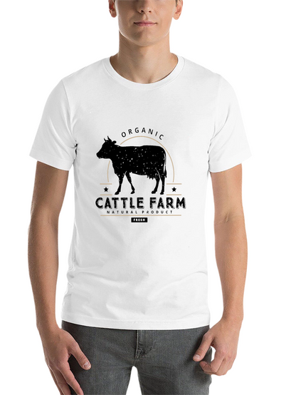Organic Cattle Farm Graphic Tee