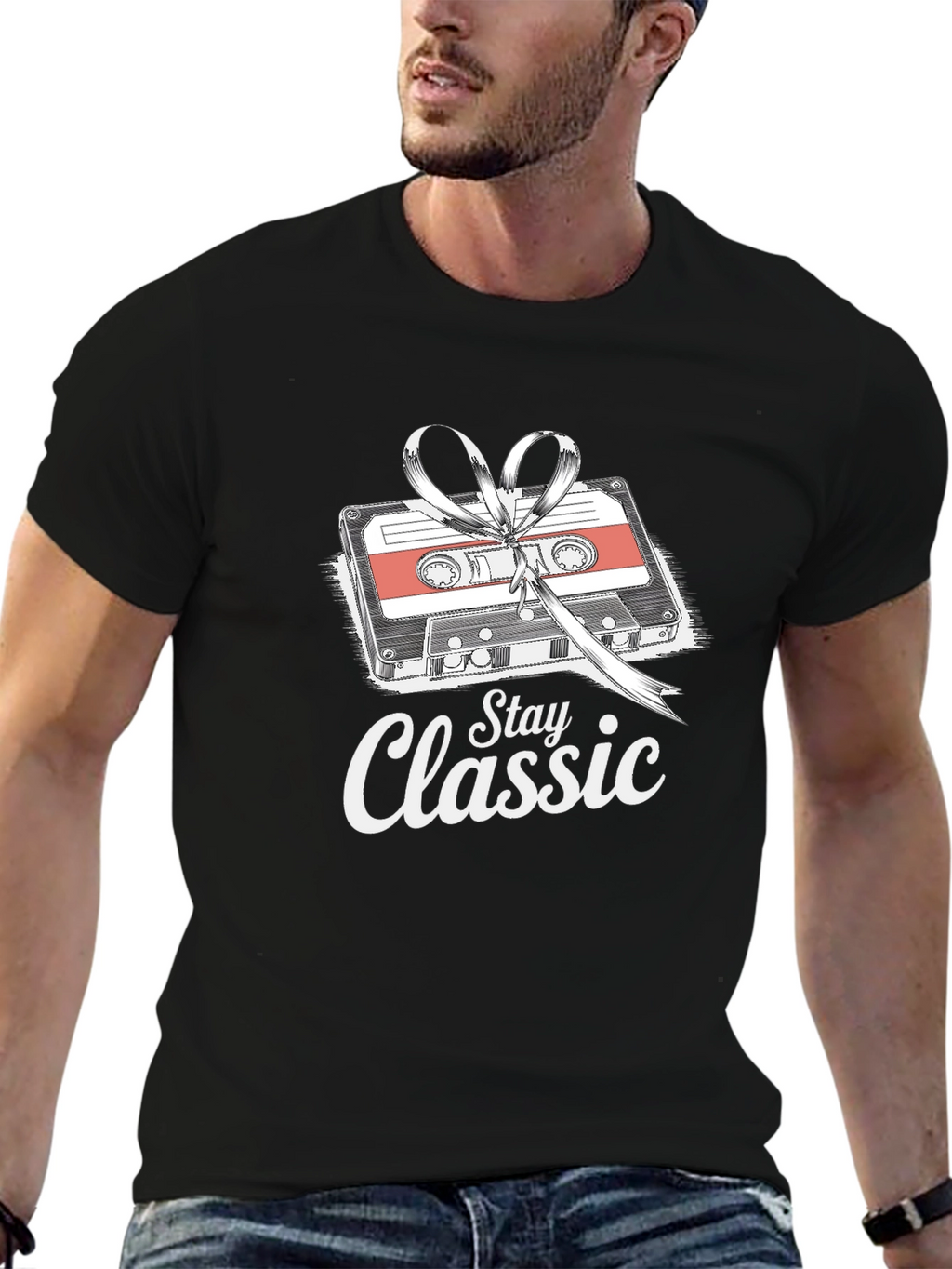 Stay Classic Cassette Tape Graphic Tee