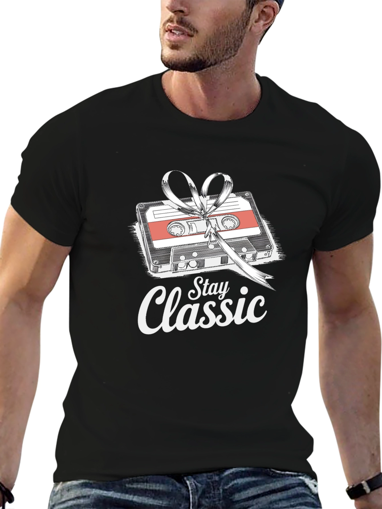 Stay Classic Cassette Tape Graphic Tee