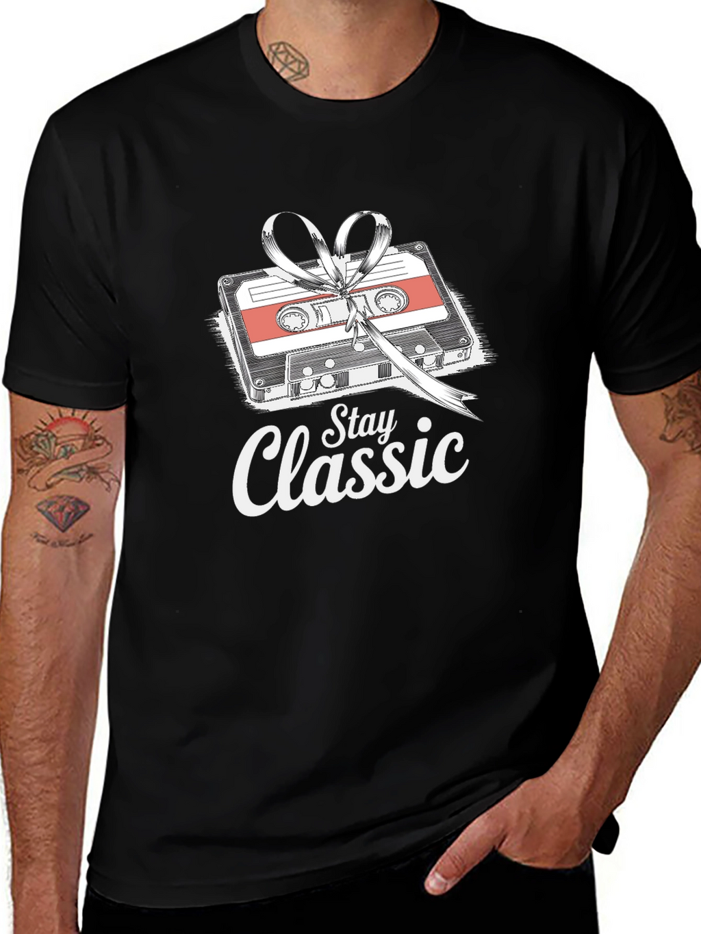Stay Classic Cassette Tape Graphic Tee
