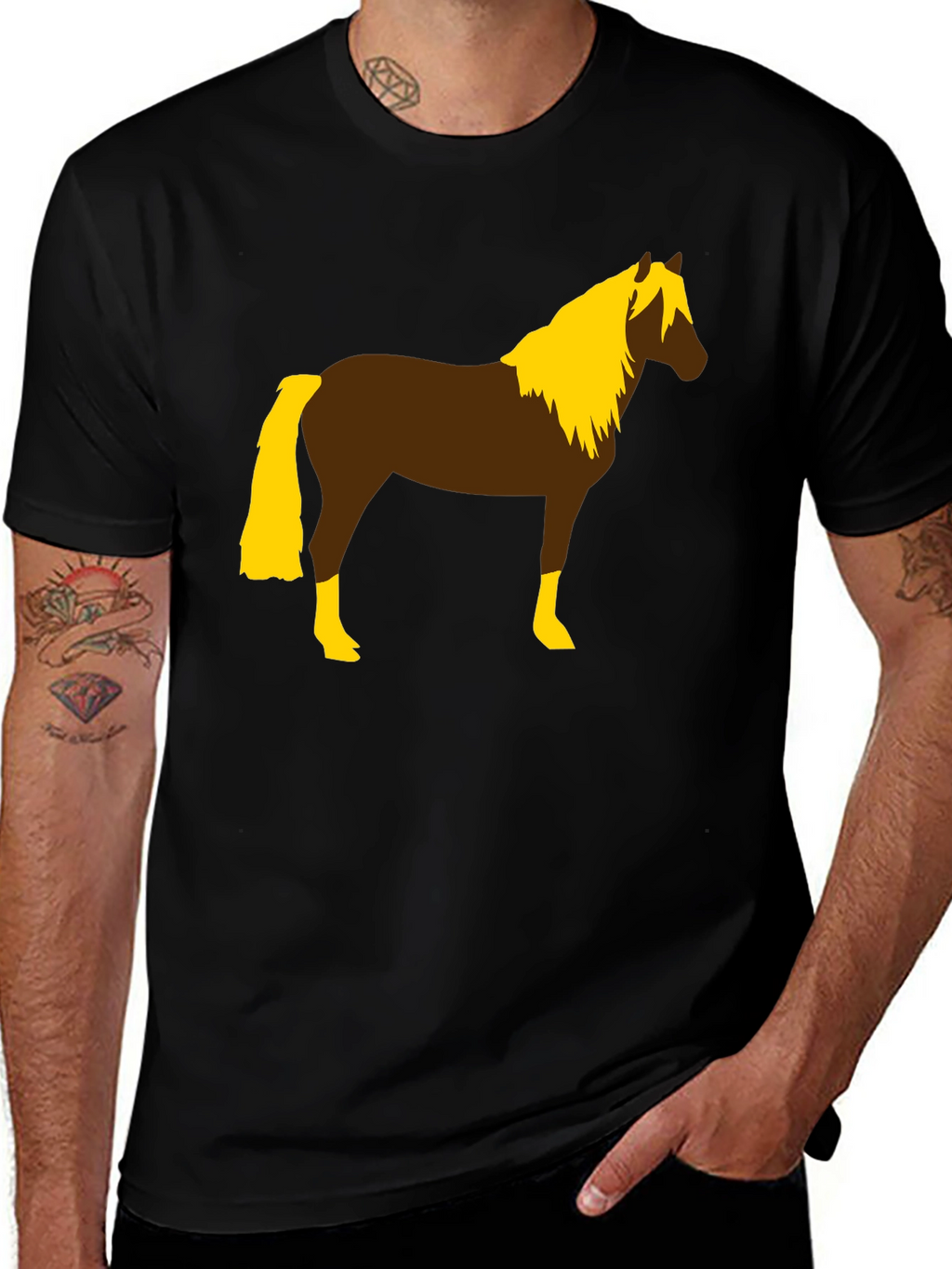 Horse Graphic Tee - Equestrian Style T-Shirt