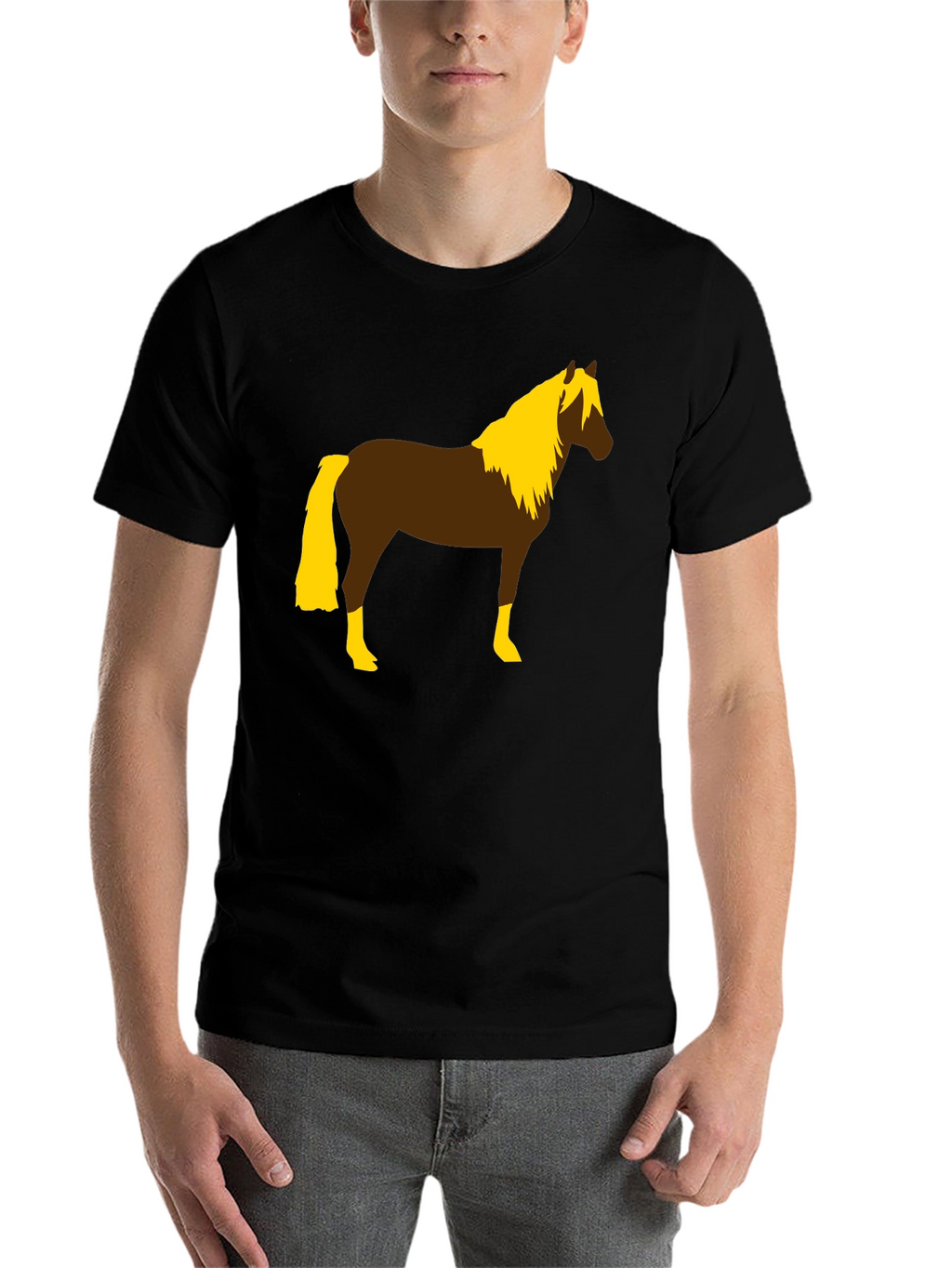Horse Graphic Tee - Equestrian Style T-Shirt