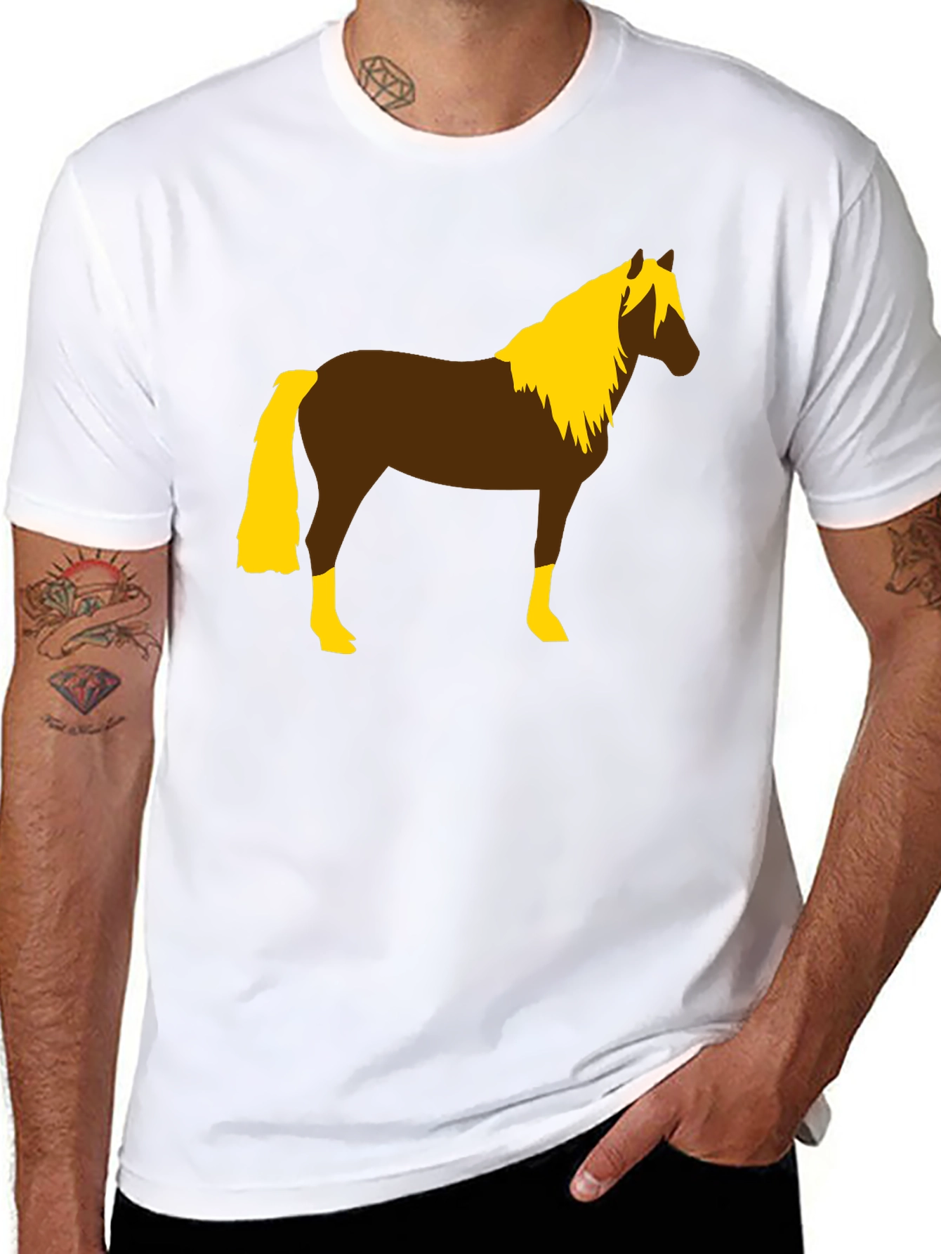 Horse Graphic Tee - Equestrian Style T-Shirt