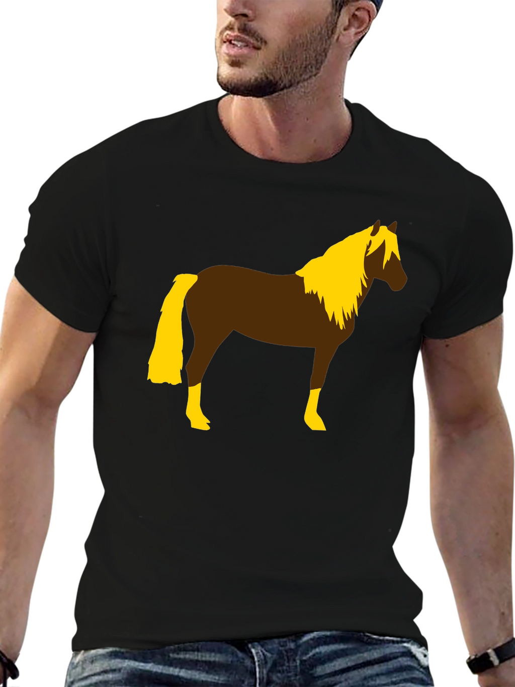 Horse Graphic Tee - Equestrian Style T-Shirt