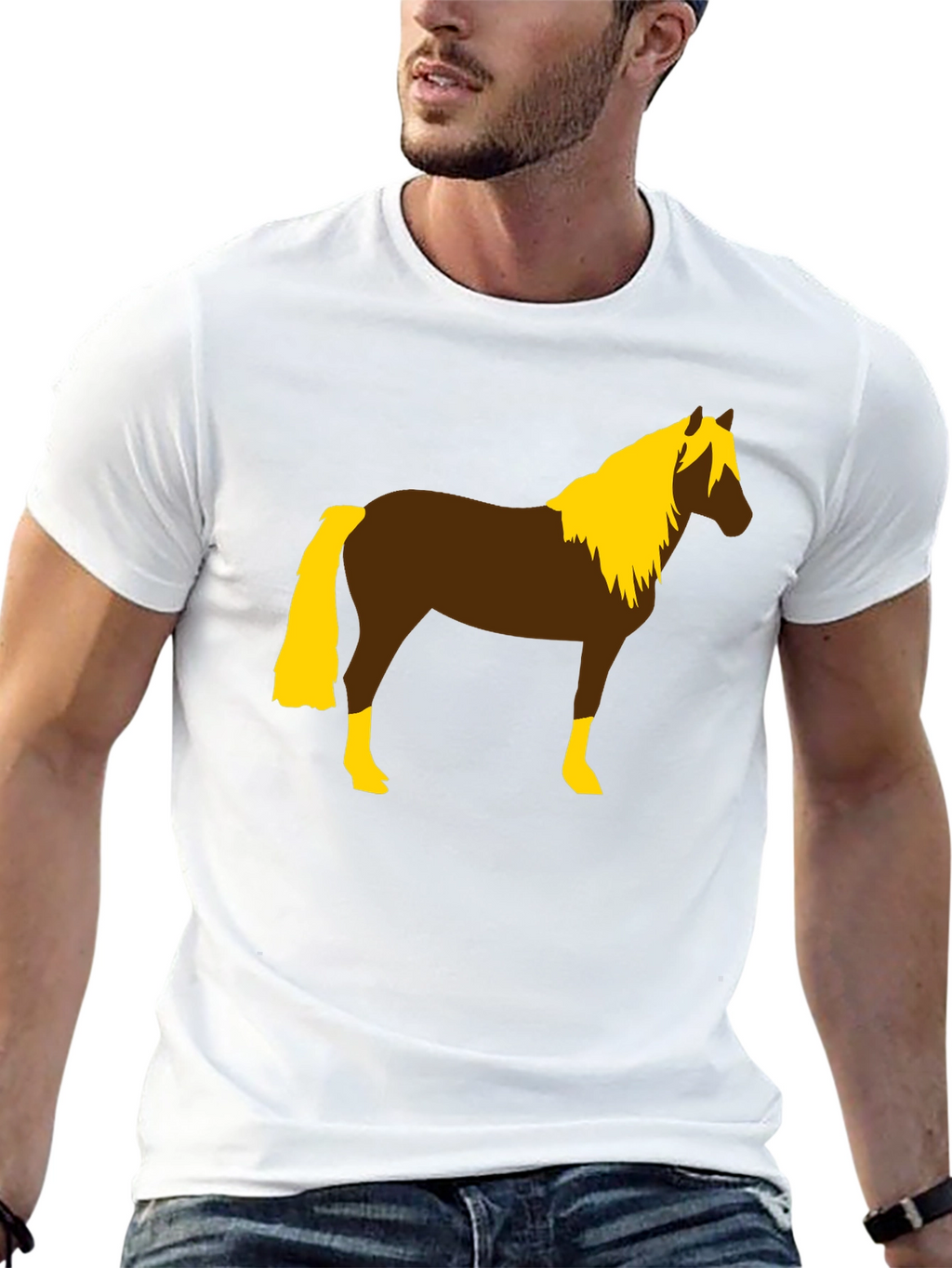 Horse Graphic Tee - Equestrian Style T-Shirt