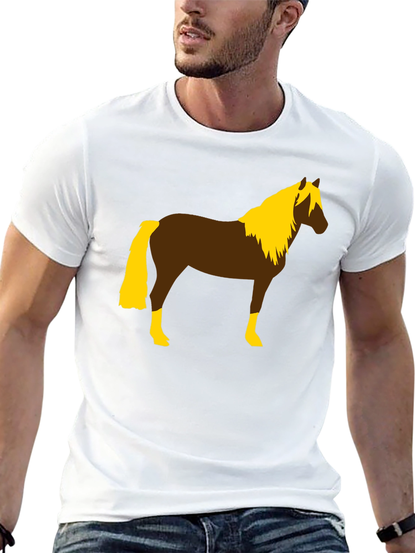 Horse Graphic Tee - Equestrian Style T-Shirt