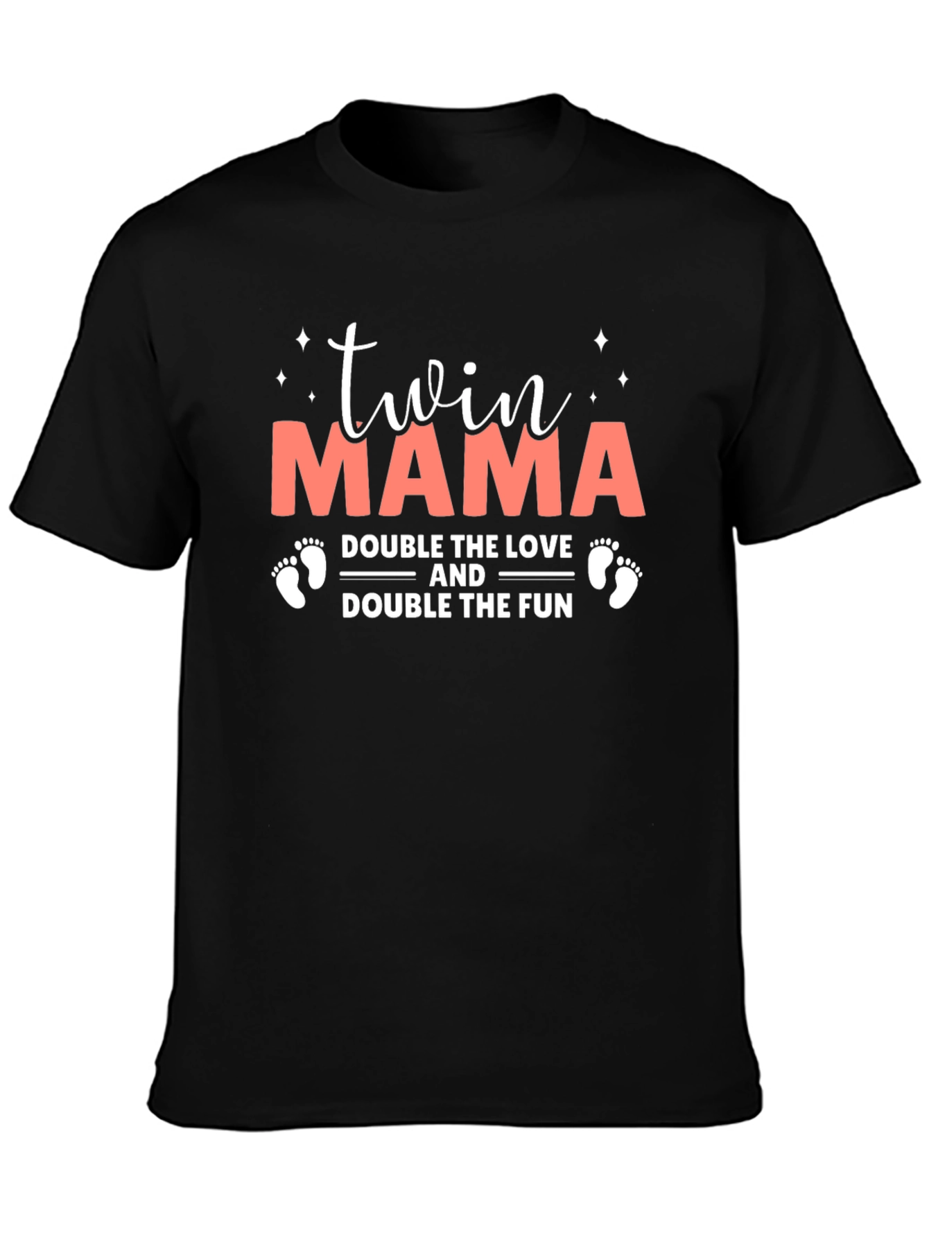 Twin Mama T-Shirt: Double the Love and Fun!