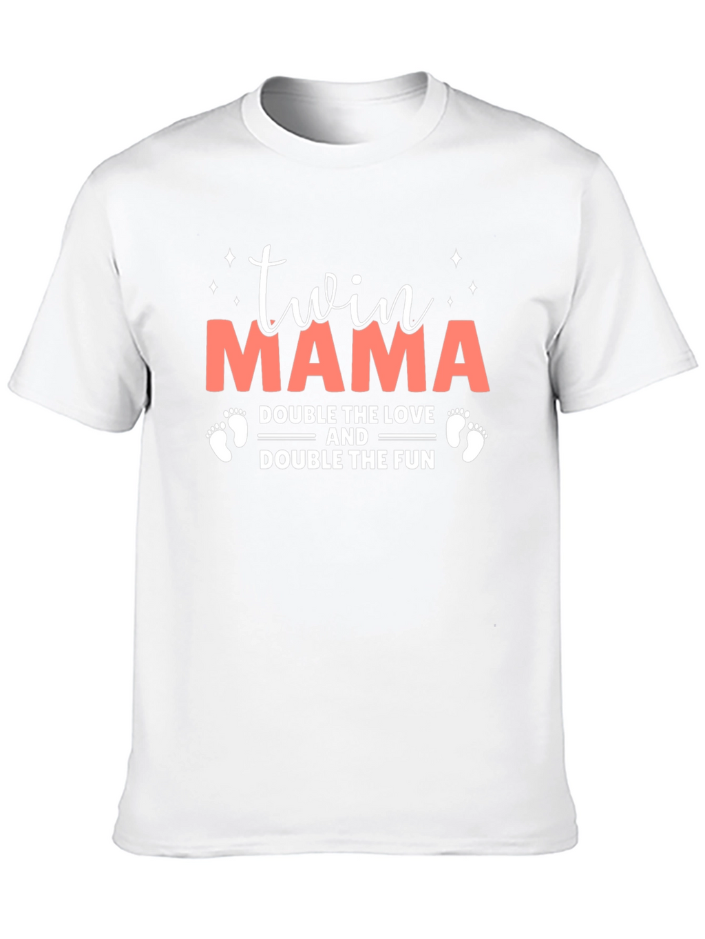 Twin Mama T-Shirt: Double the Love and Fun!