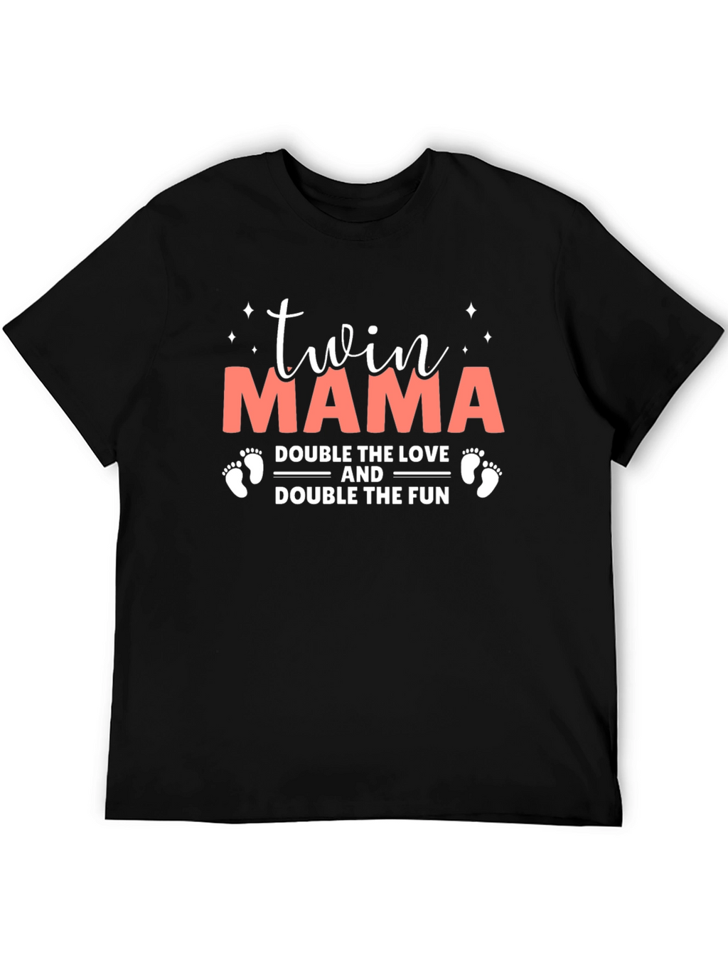 Twin Mama T-Shirt: Double the Love and Fun!