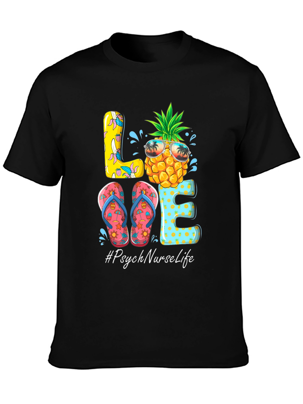Psych Nurse Life Summer T-Shirt