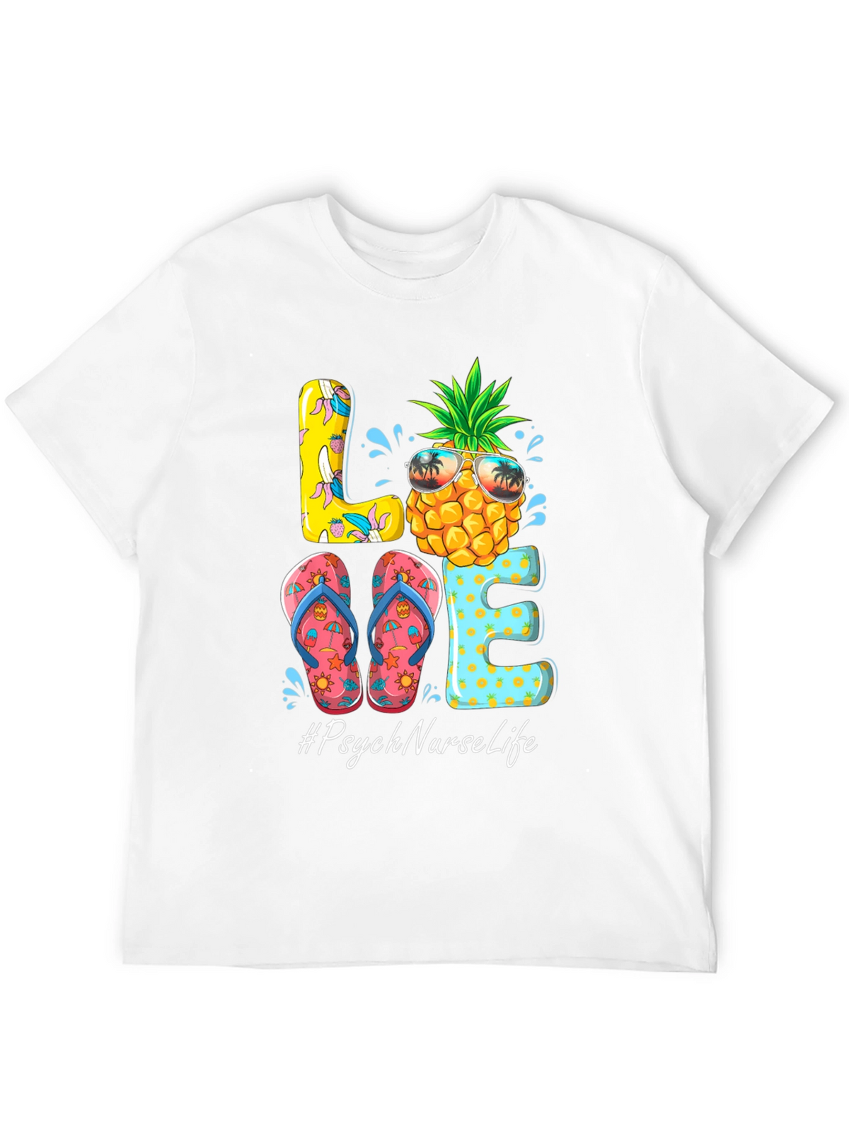 Psych Nurse Life Summer T-Shirt