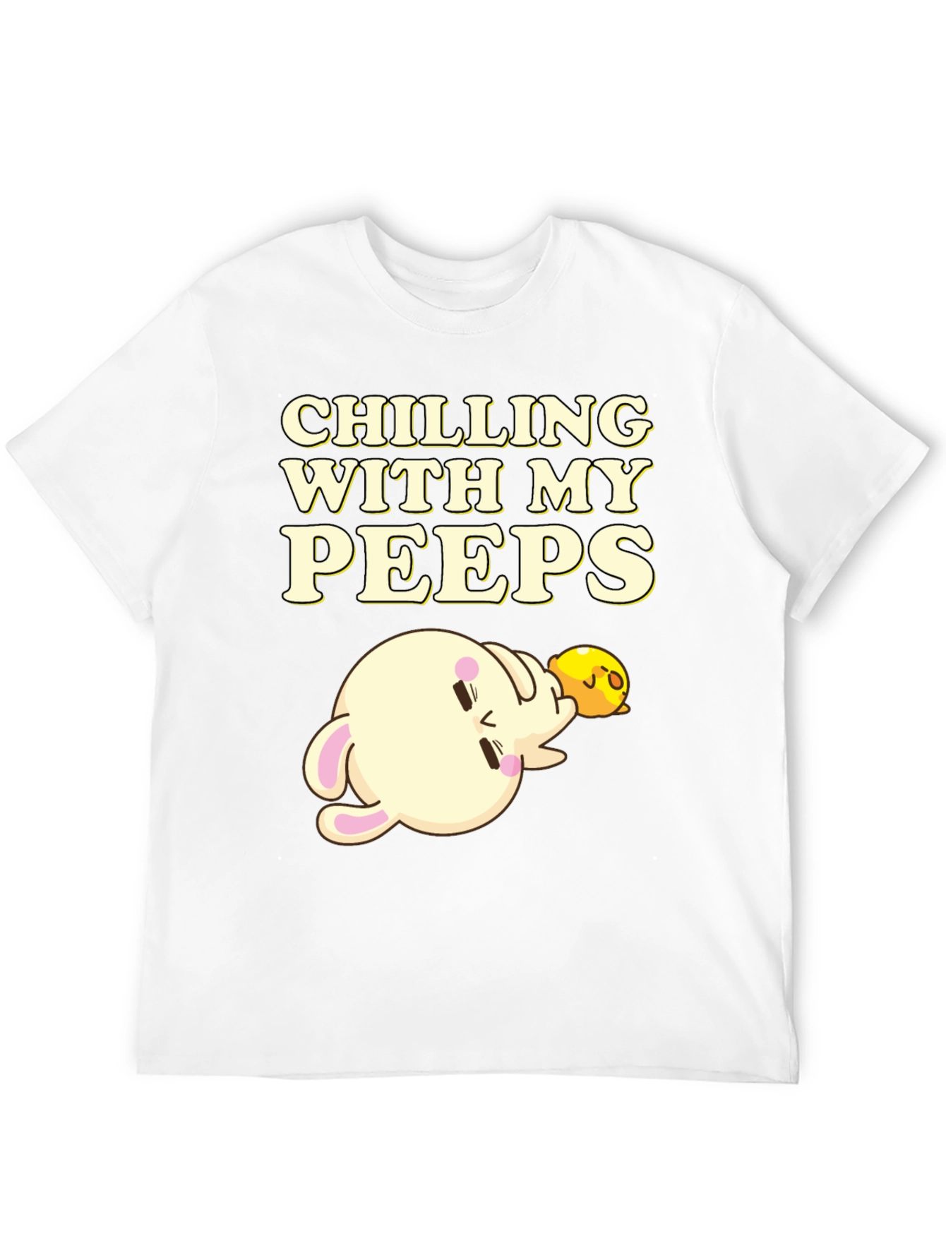 Chilling with my Peeps T-Shirt Black