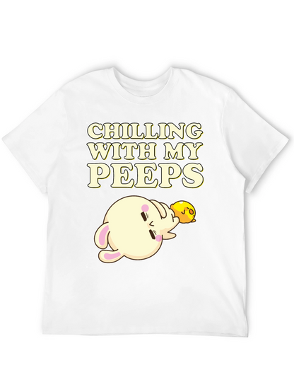 Chilling with my Peeps T-Shirt Black