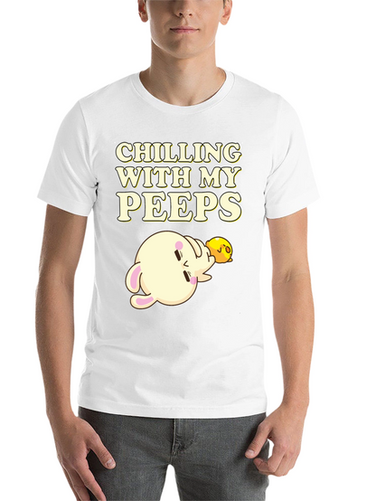 Chilling with my Peeps T-Shirt Black