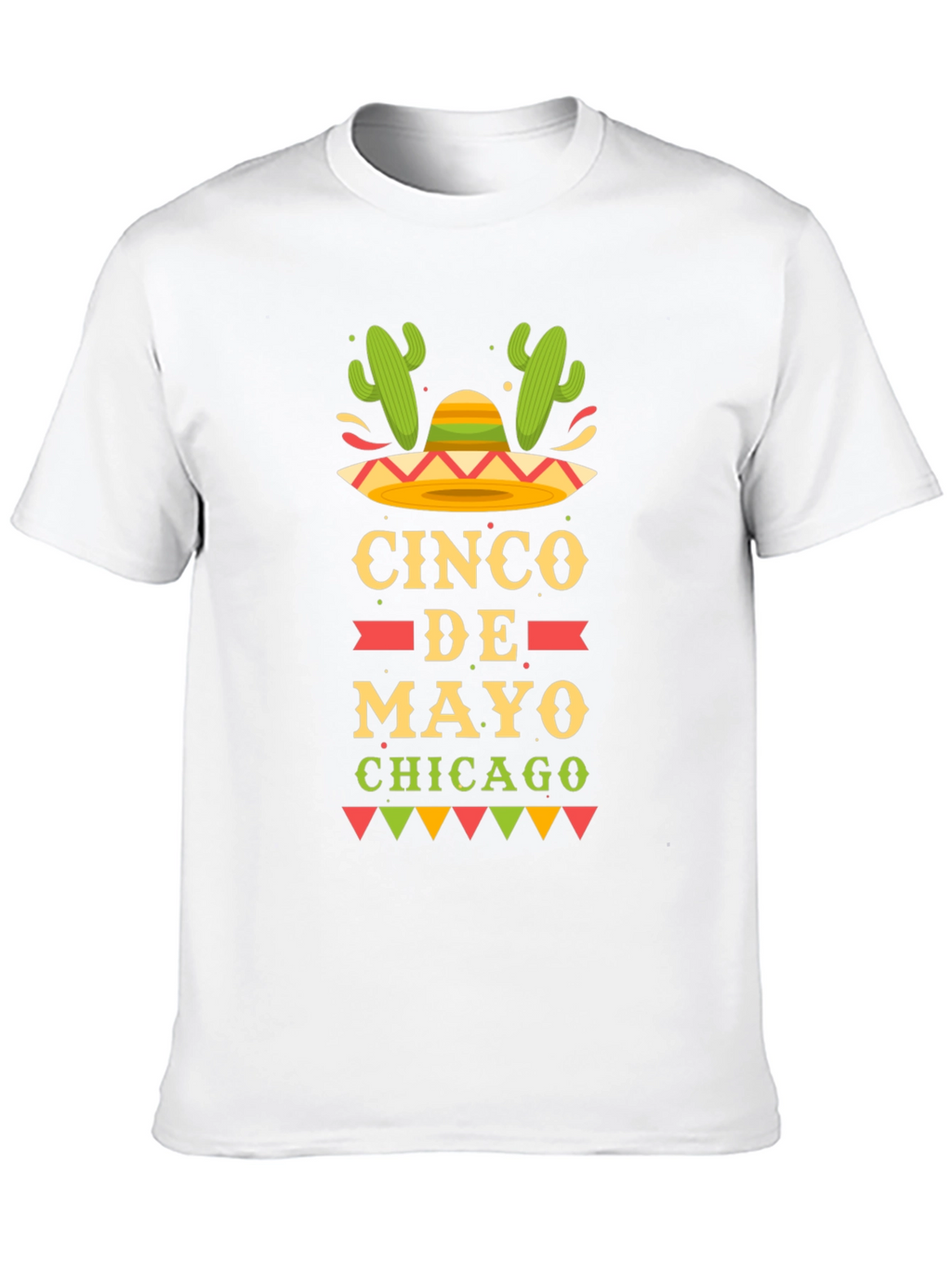 Cinco de Mayo Chicago Graphic T-Shirt