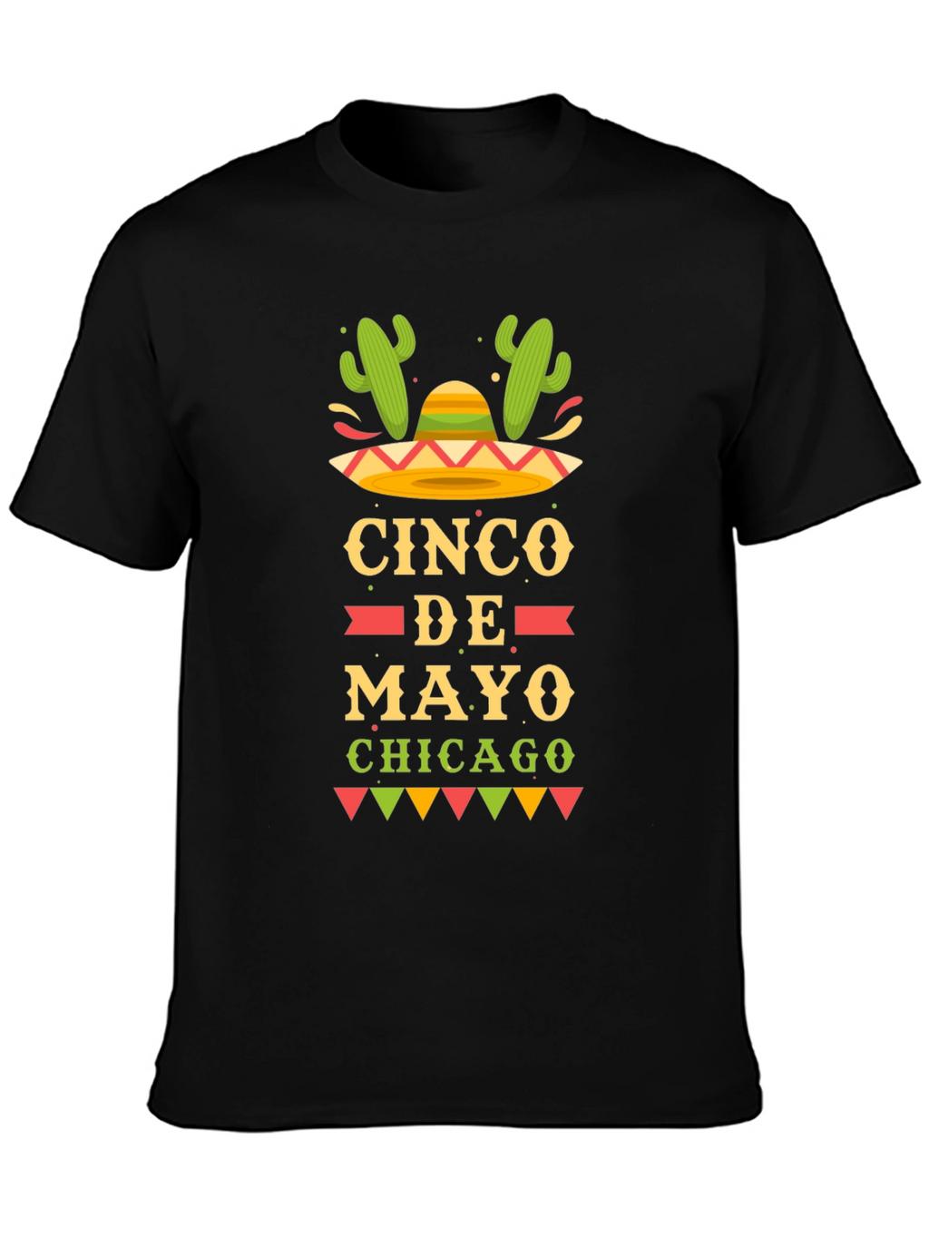 Cinco de Mayo Chicago Graphic T-Shirt