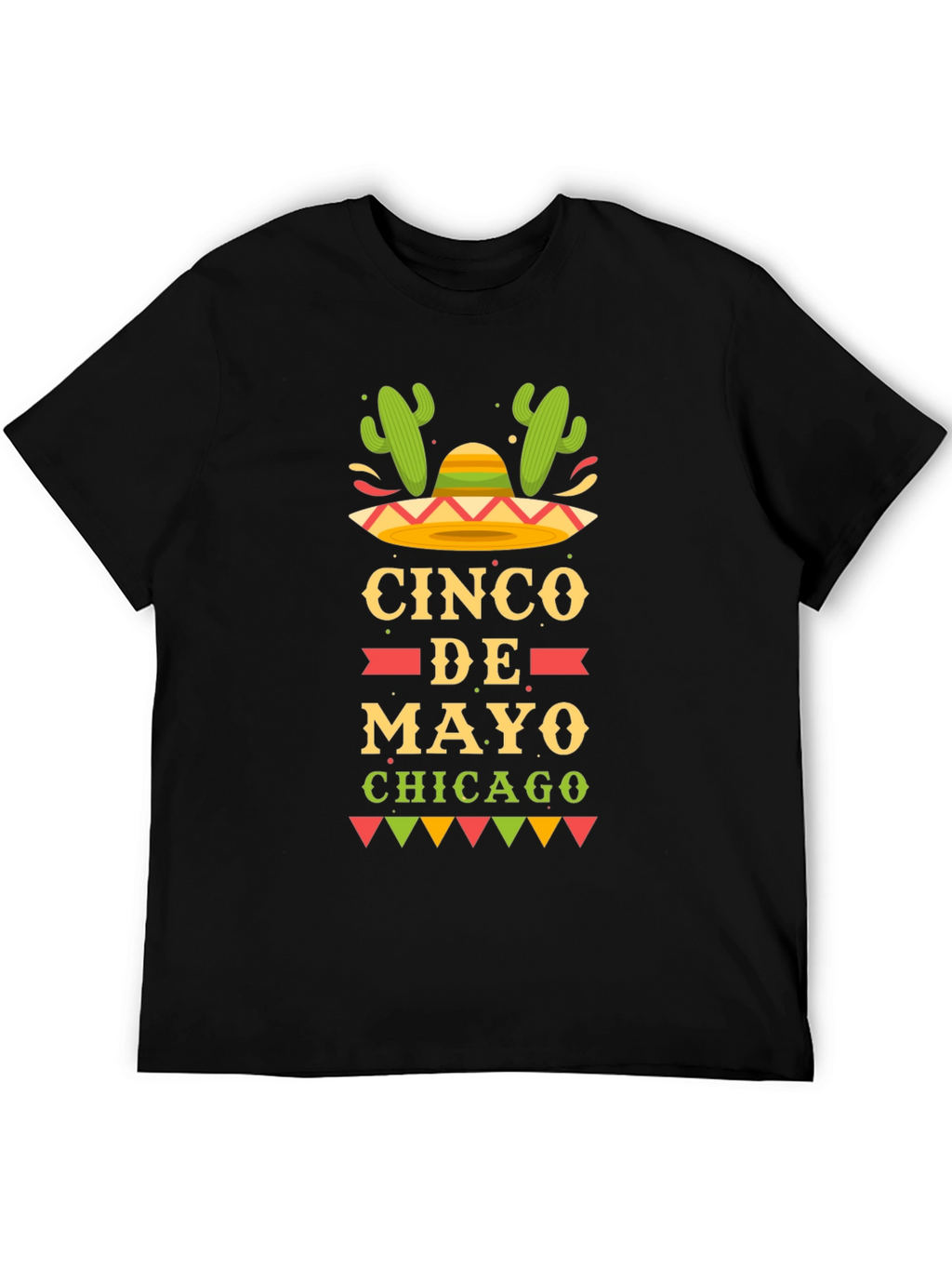 Cinco de Mayo Chicago Graphic T-Shirt