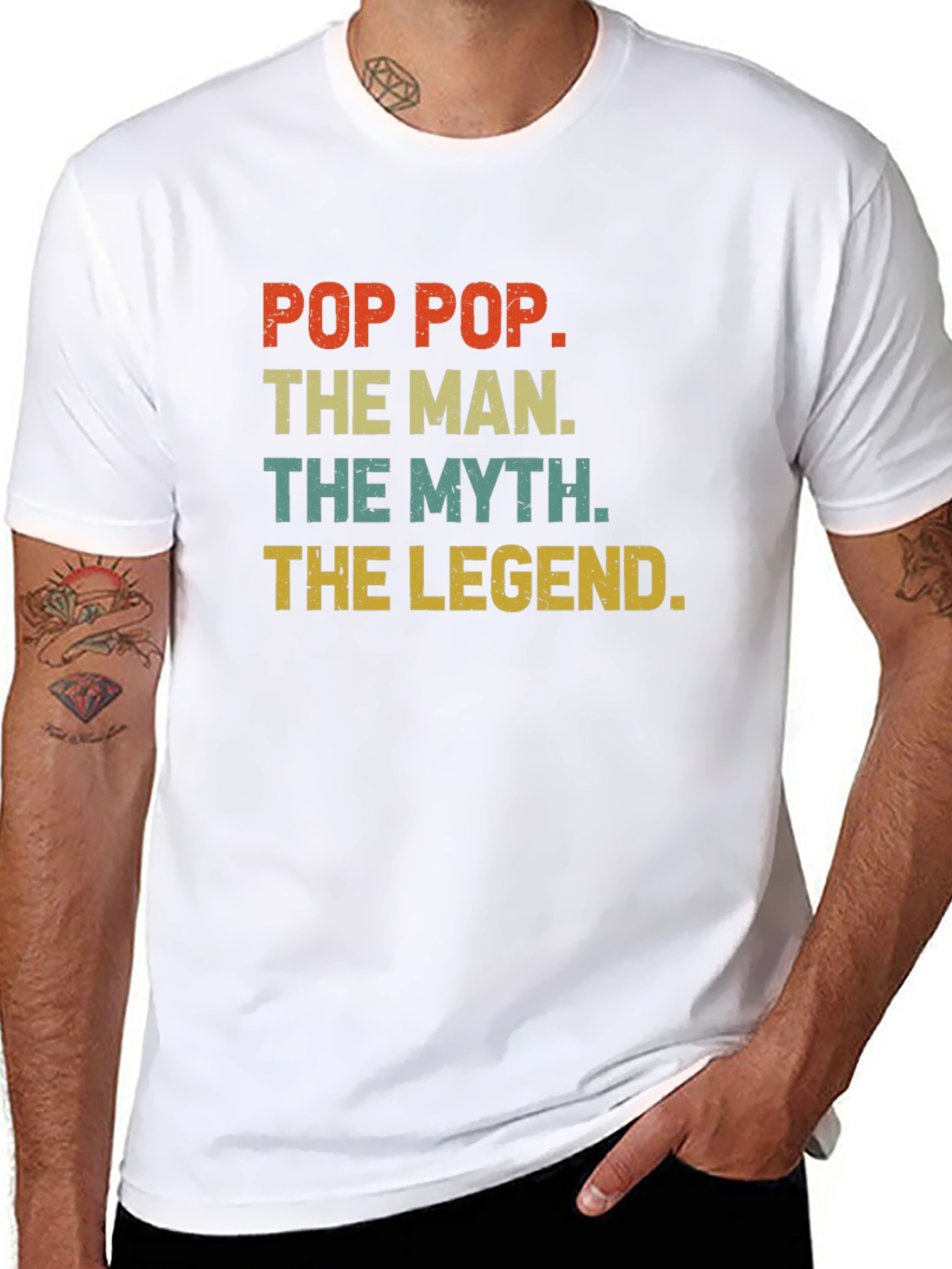 Pop Pop The Man The Myth The Legend T-Shirt