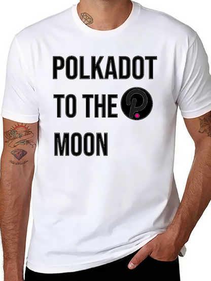 Polkadot To The Moon Crypto T-Shirt