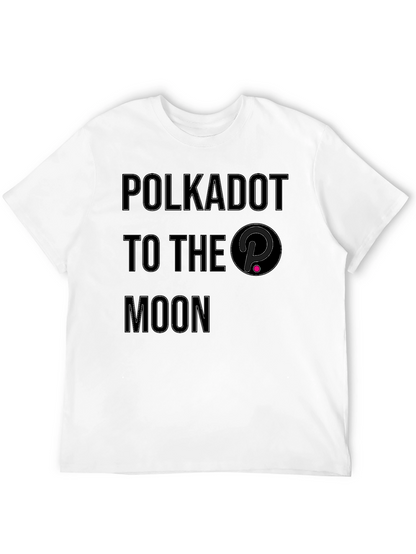 Polkadot To The Moon Crypto T-Shirt