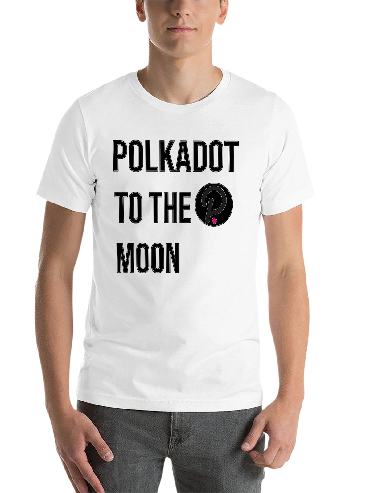 Polkadot To The Moon Crypto T-Shirt