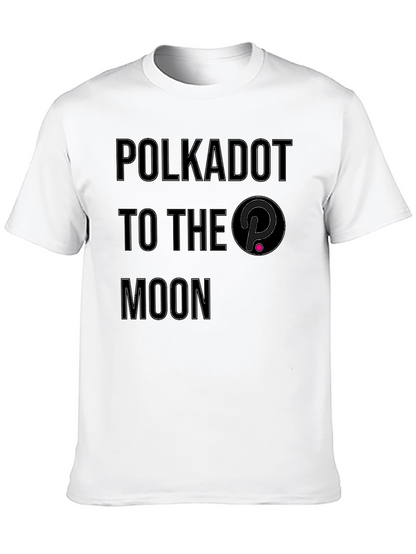 Polkadot To The Moon Crypto T-Shirt