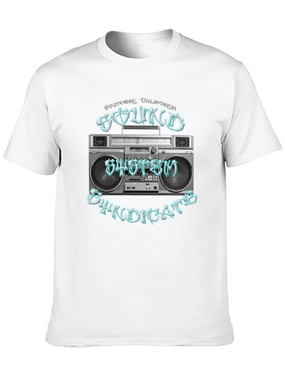 Retro Boombox T-Shirt - Southern California Sound System
