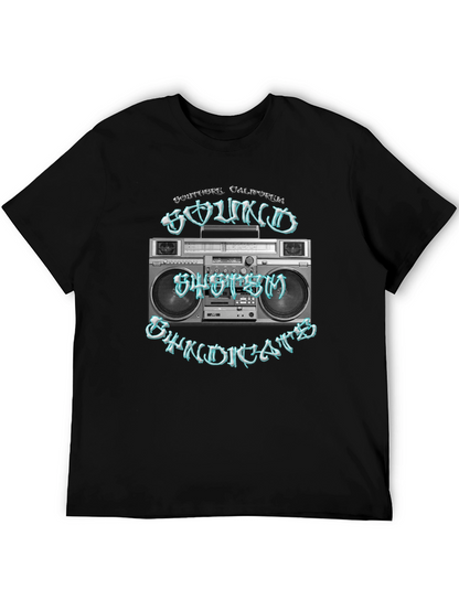 Retro Boombox T-Shirt - Southern California Sound System