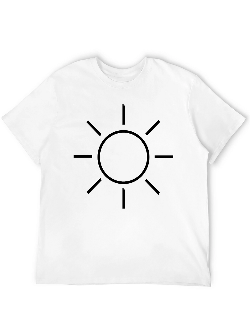 Sun Graphic Black T-Shirt