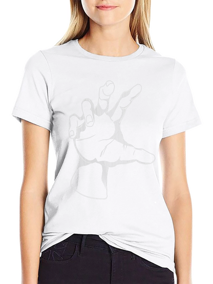 Hand Graphic Black T-Shirt