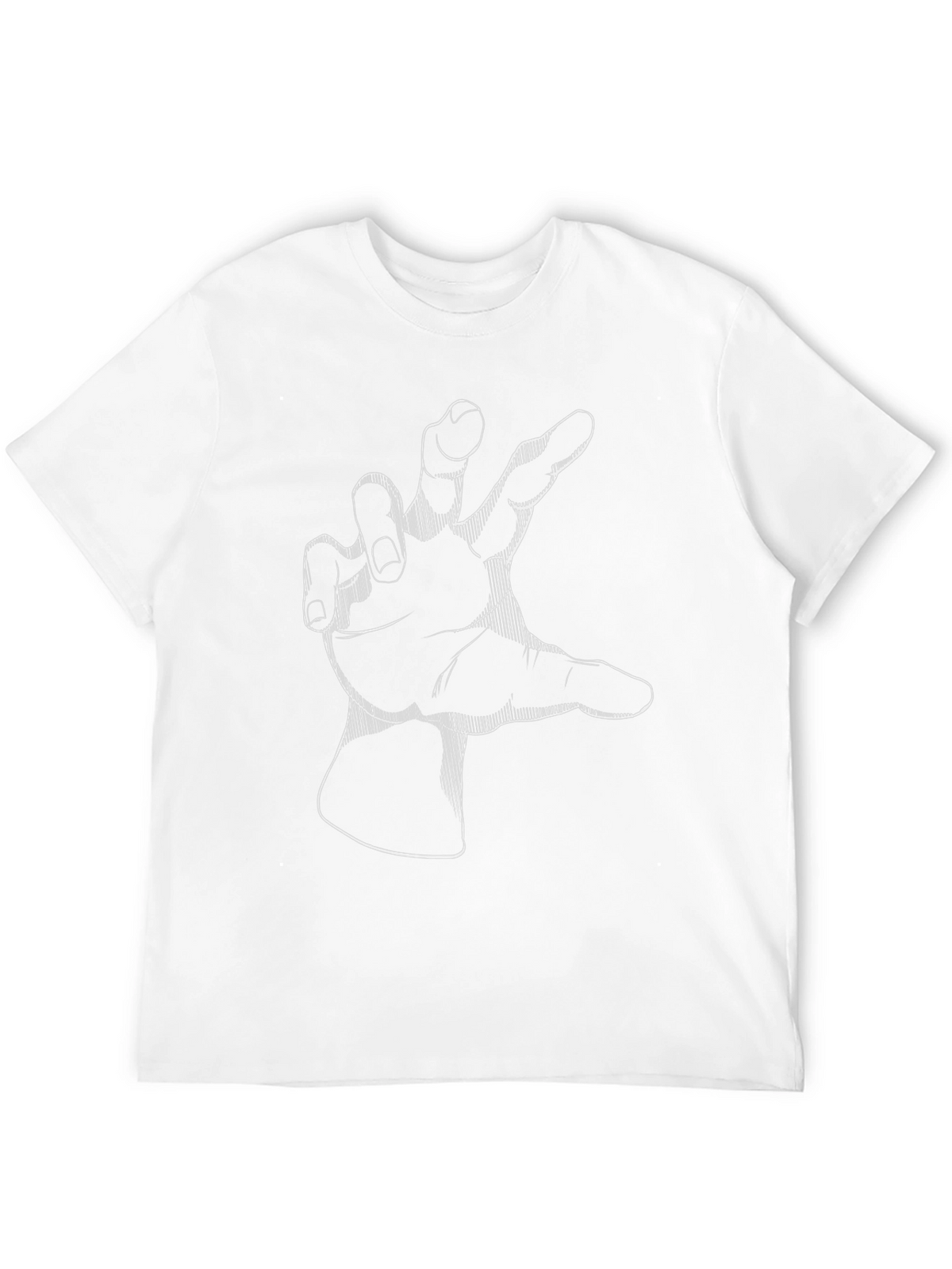 Hand Graphic Black T-Shirt