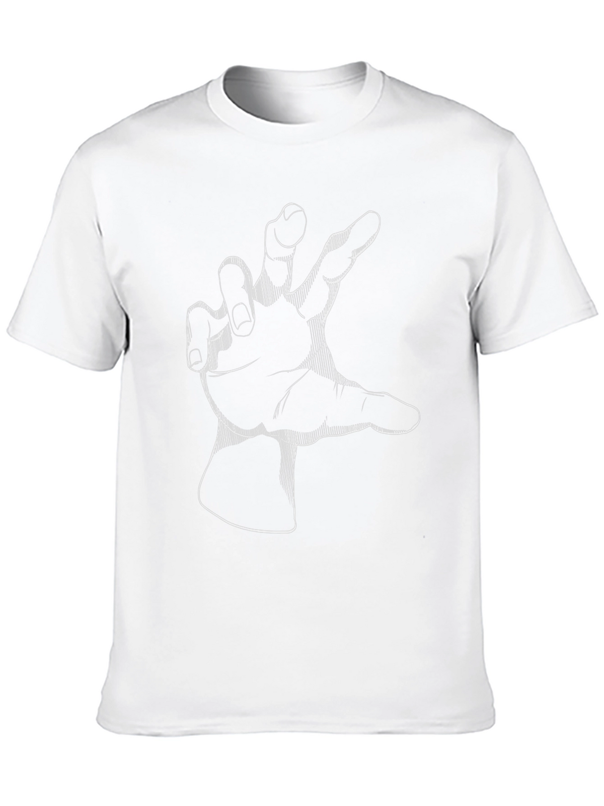 Hand Graphic Black T-Shirt