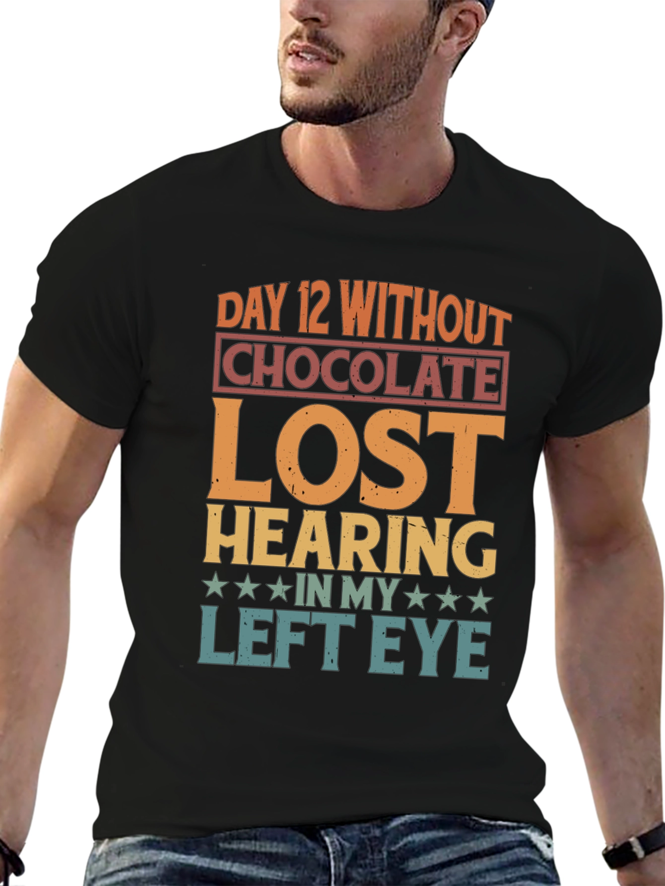 Funny Chocolate Withdrawal Graphic T-Shirt