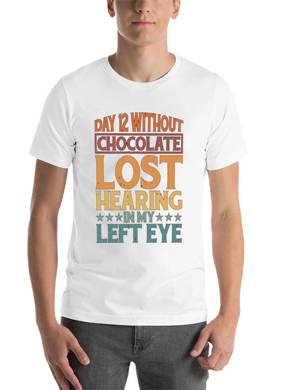 Funny Chocolate Withdrawal Graphic T-Shirt