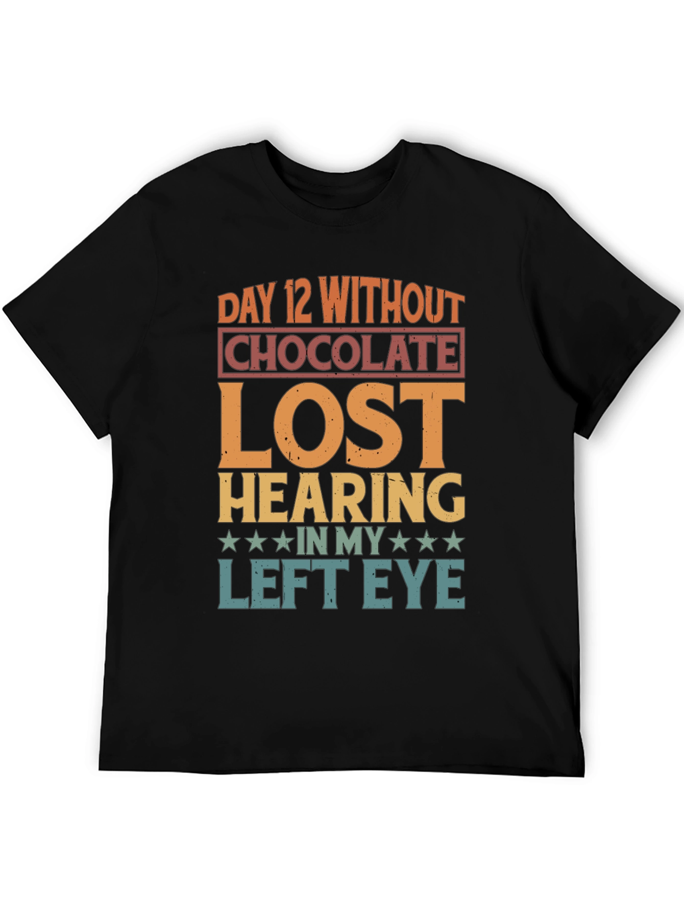 Funny Chocolate Withdrawal Graphic T-Shirt
