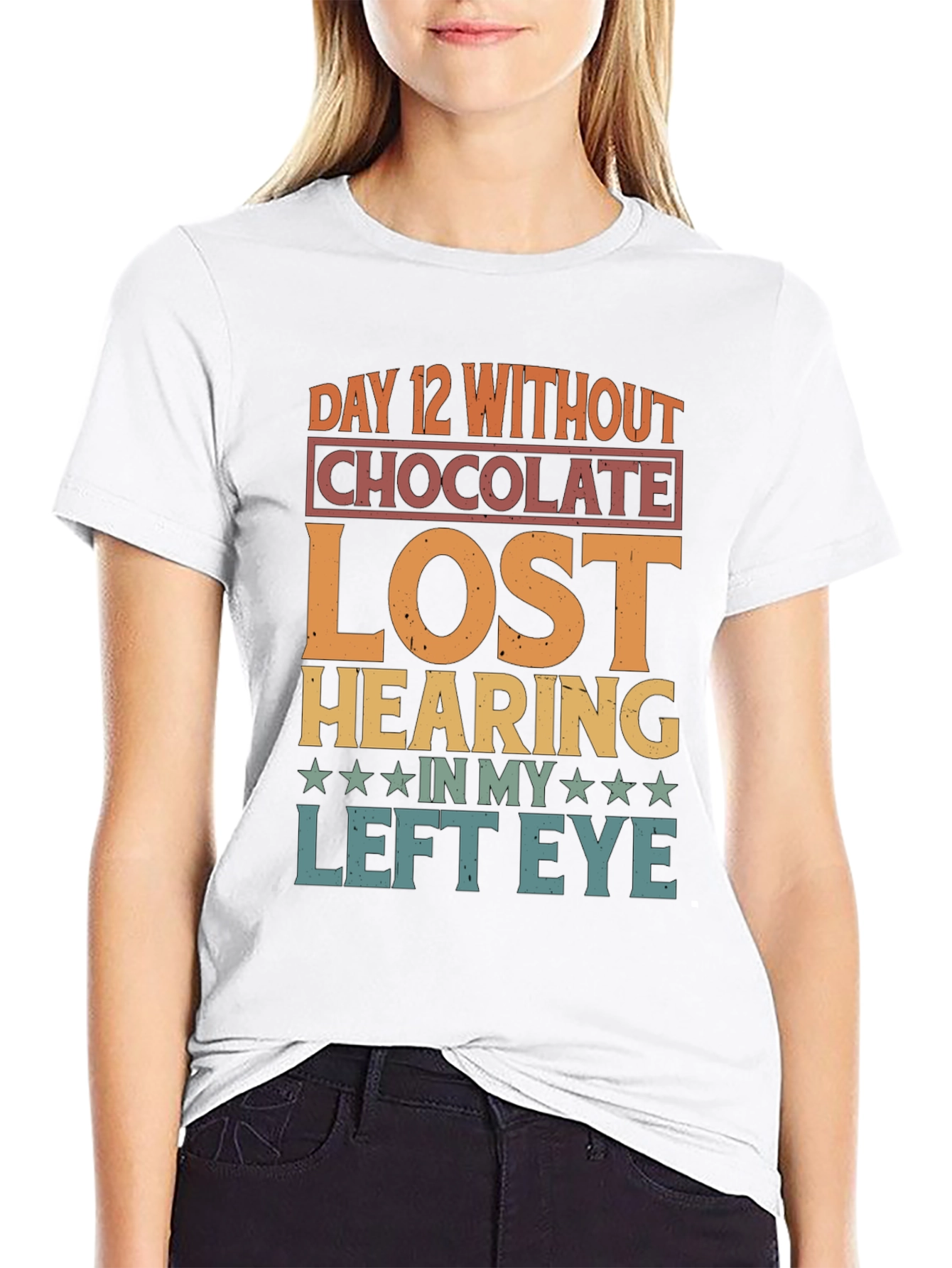Funny Chocolate Withdrawal Graphic T-Shirt