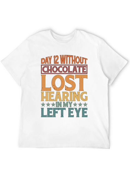 Funny Chocolate Withdrawal Graphic T-Shirt