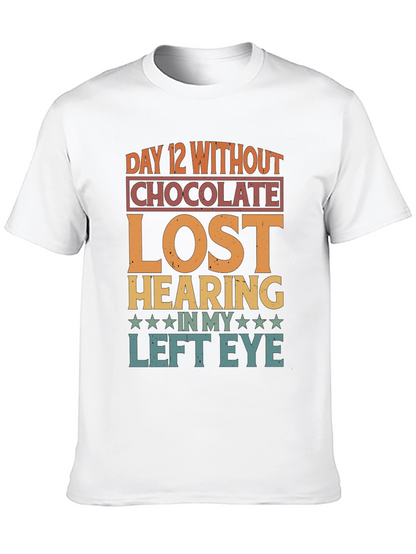 Funny Chocolate Withdrawal Graphic T-Shirt