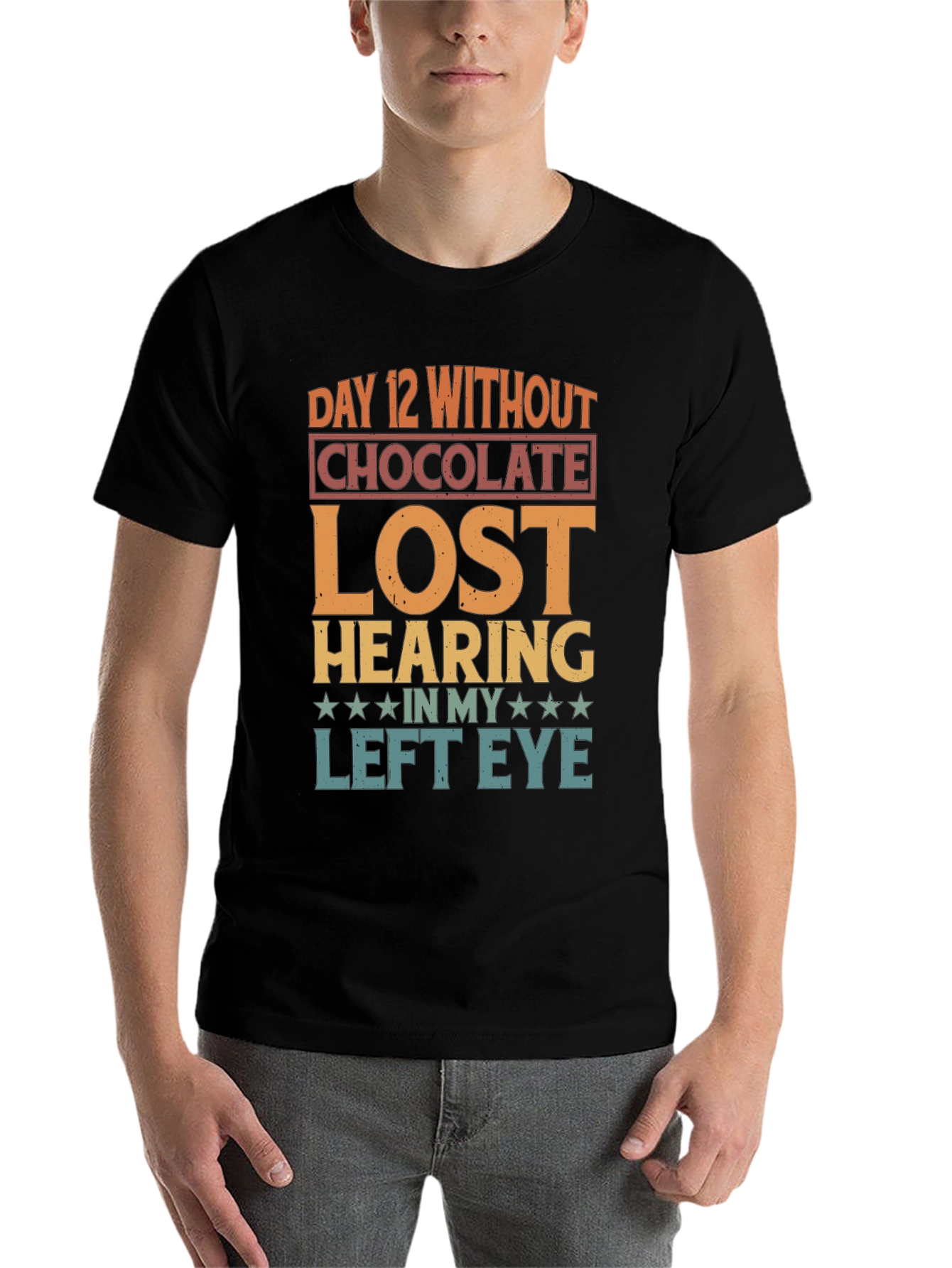 Funny Chocolate Withdrawal Graphic T-Shirt