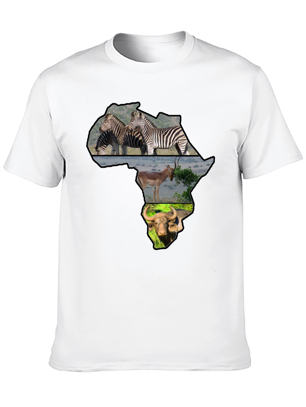 African Animals Graphic T-Shirt