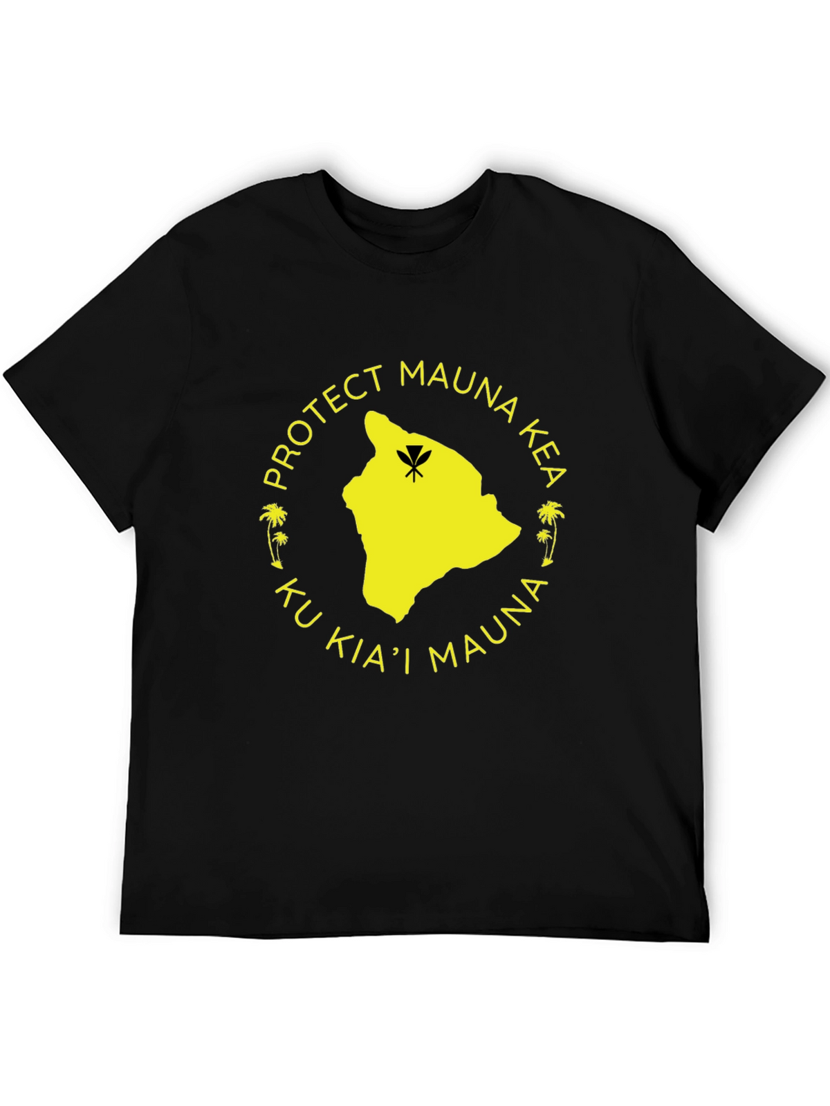 Protect Mauna Kea Black T-Shirt