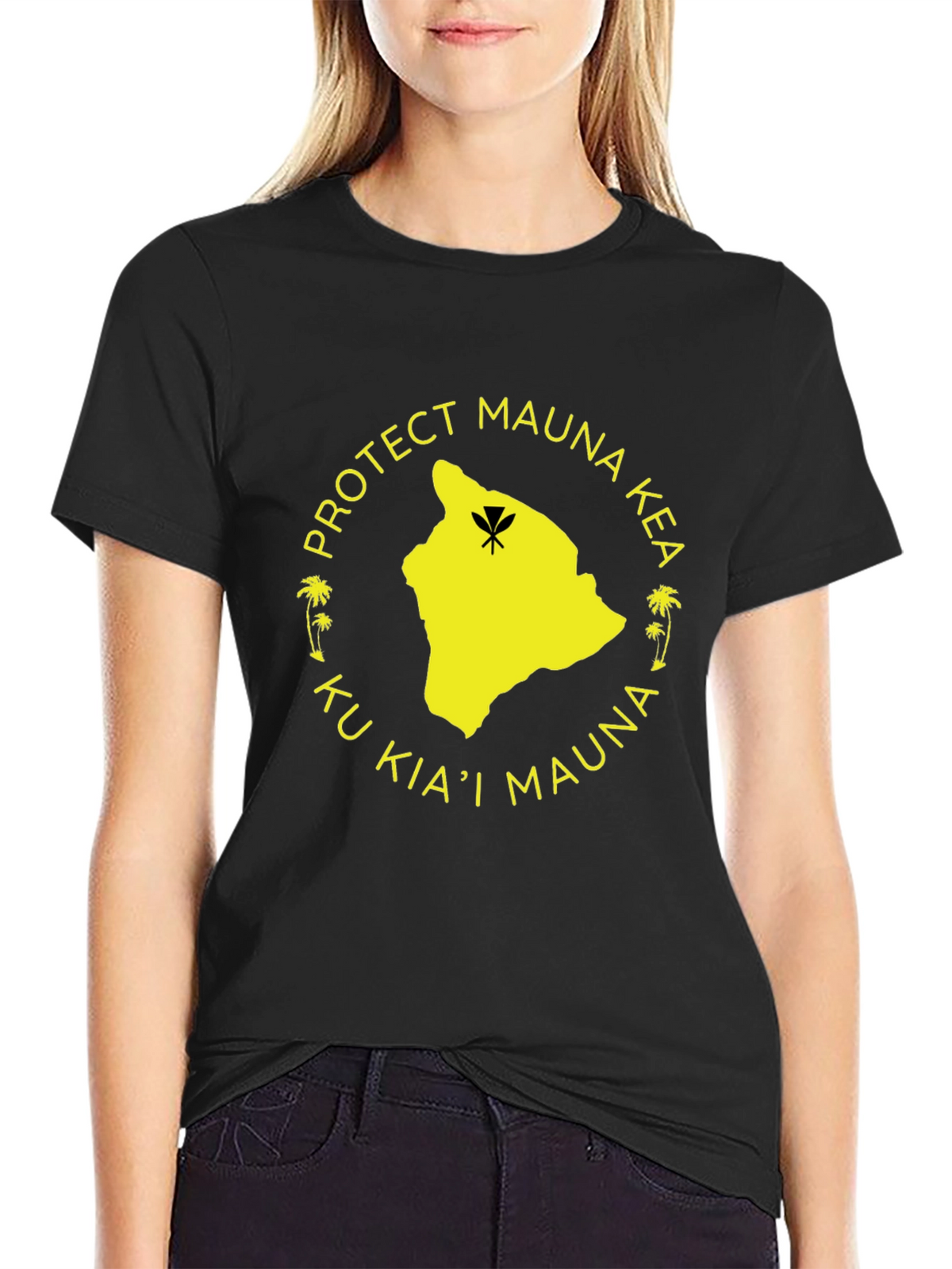 Protect Mauna Kea Black T-Shirt
