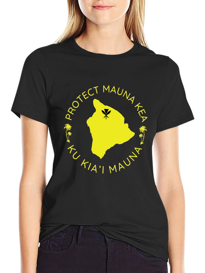Protect Mauna Kea Black T-Shirt