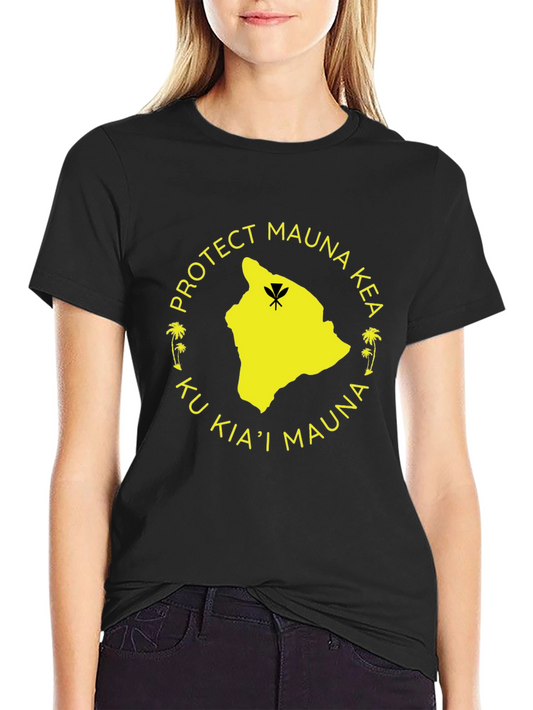 Protect Mauna Kea Black T-Shirt