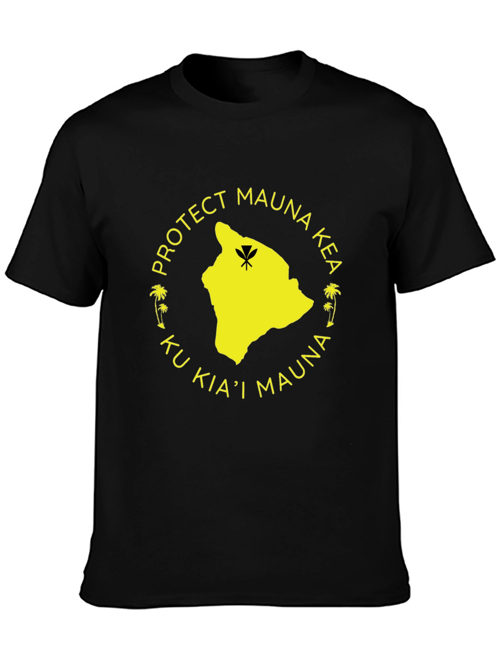 Protect Mauna Kea Black T-Shirt